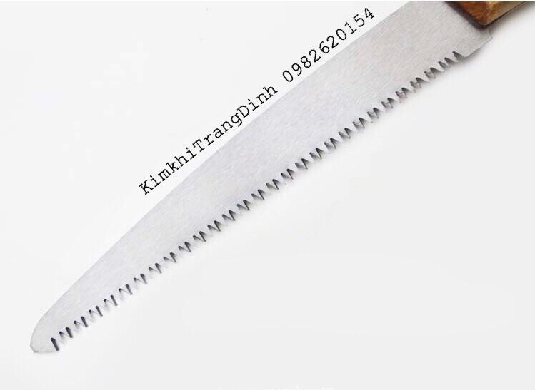 Cưa cành tay cán gỗ 27cm