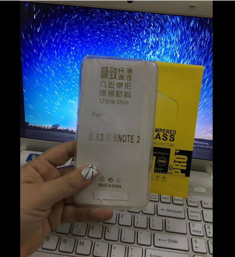 Ốp lưng dẻo silicon cao cấp cho Xiaomi Minote 2