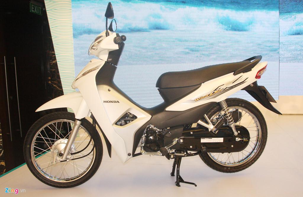 Bộ tem dán xe máy wave anpha đời 2017 (màu xám)