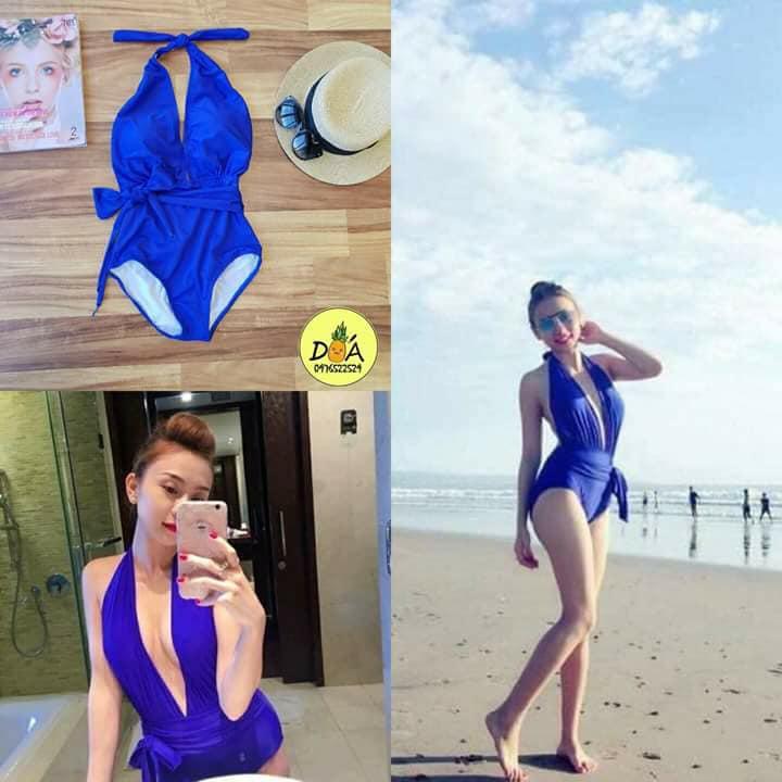 [HCM]BIKINI Đồ bơi nữ Bộ đồ bơi 1 mảnh HỒNG