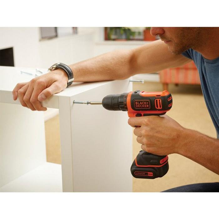 Bộ máy khoan búa dùng pin Black&Decker BDCHD18K2AC-B1