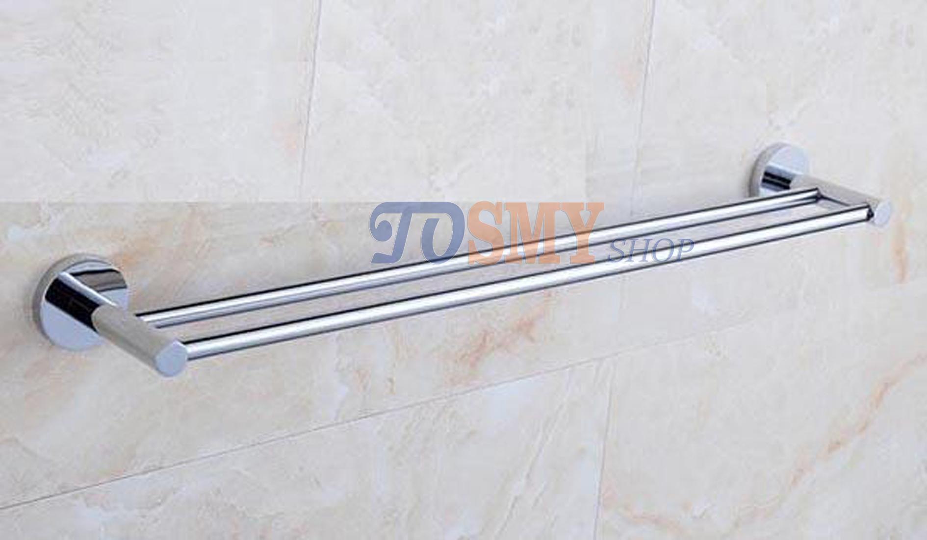 [HCM]Giá treo khăn đôi Inox 304 MK04