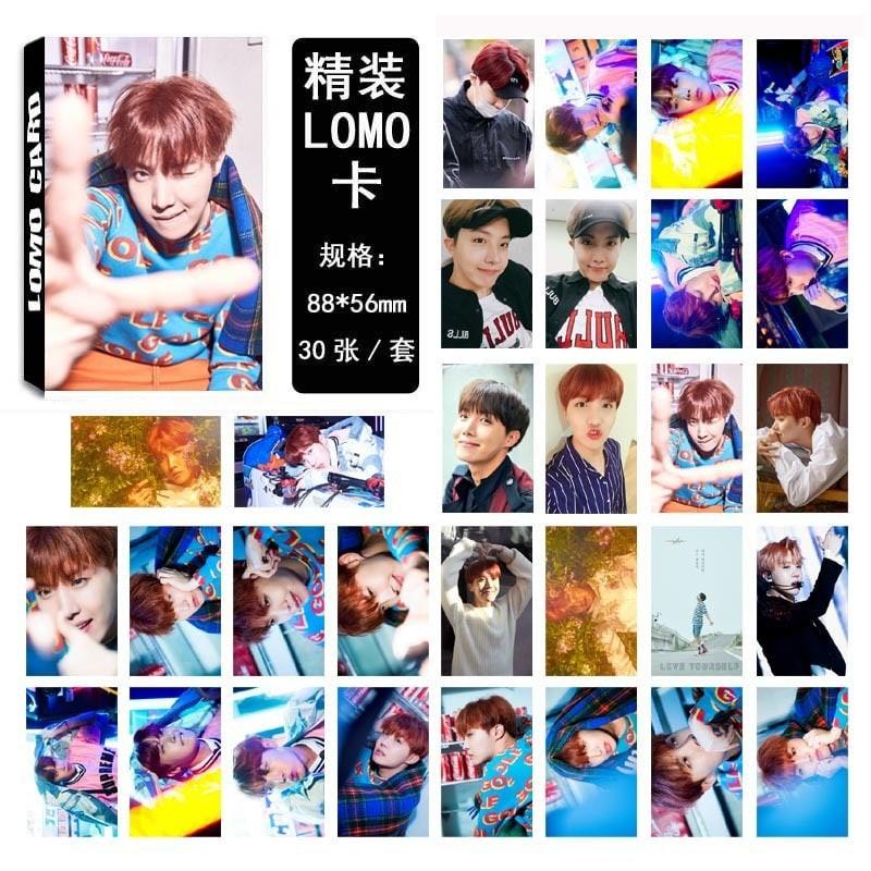 LOMO CARD hình các thành viên BTS