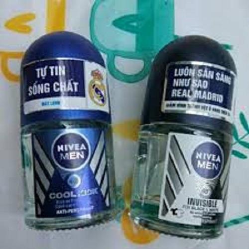 Lăn khử mùi Nivea Men chai 12ml