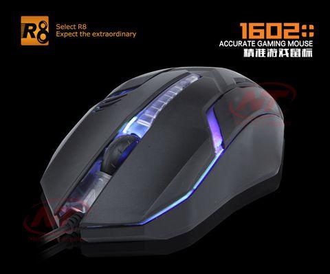 Combo 2 chuột 1602 led đa màu chuyên dụng