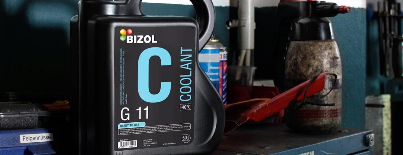 Nước làm mát Bizol G11 (-40) (can 5L)