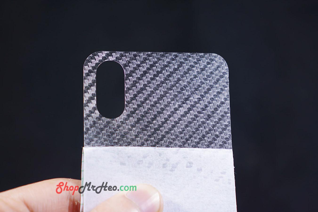 [HCM]Bộ 3 SKin Dán Mặt Lưng Vân 3D Xiaomi Mi 8 Explorer Edition - Mi 8 EE