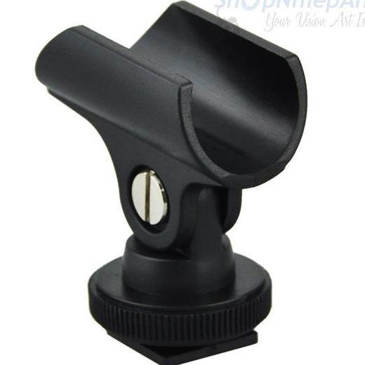 [HCM]Hotshoe Shotgun Microphone Clip-Hotshoe gắn micro