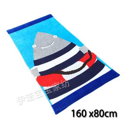 100% Cotton Có Mũ Dày Hút Nước Khăn Đi Biển Khăn Tắm