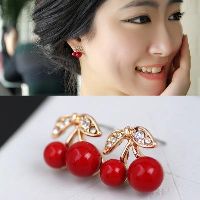 [HCM]Bông Tai Cherry Nốt Nhạc