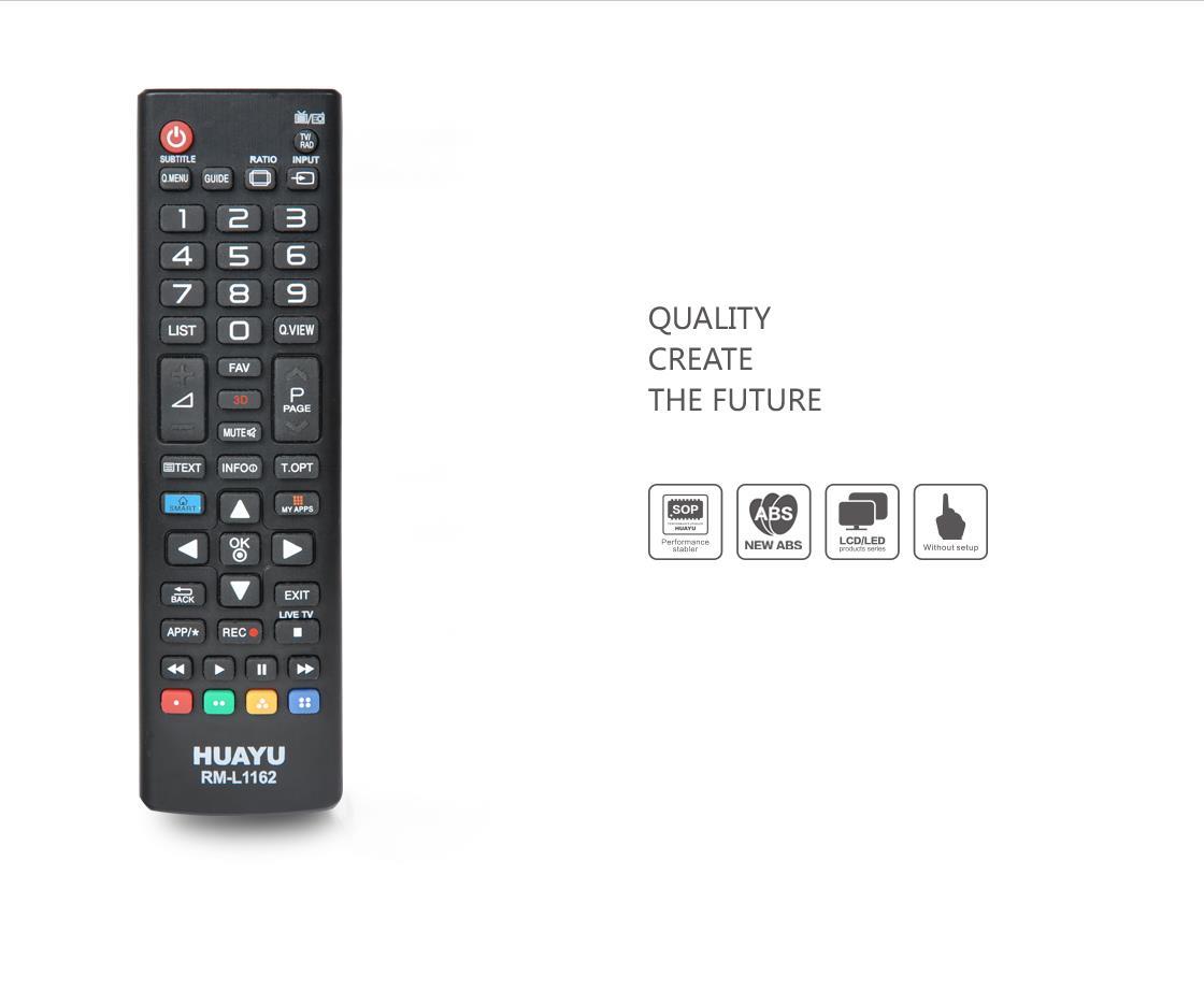 ĐIỀU KHIỂN TIVI LG SMART RM-L1162 (ĐEN-NGẮN)