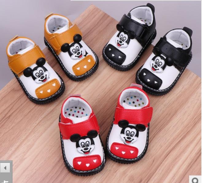 Giày cho bé hình mickey  0-2 tuổi