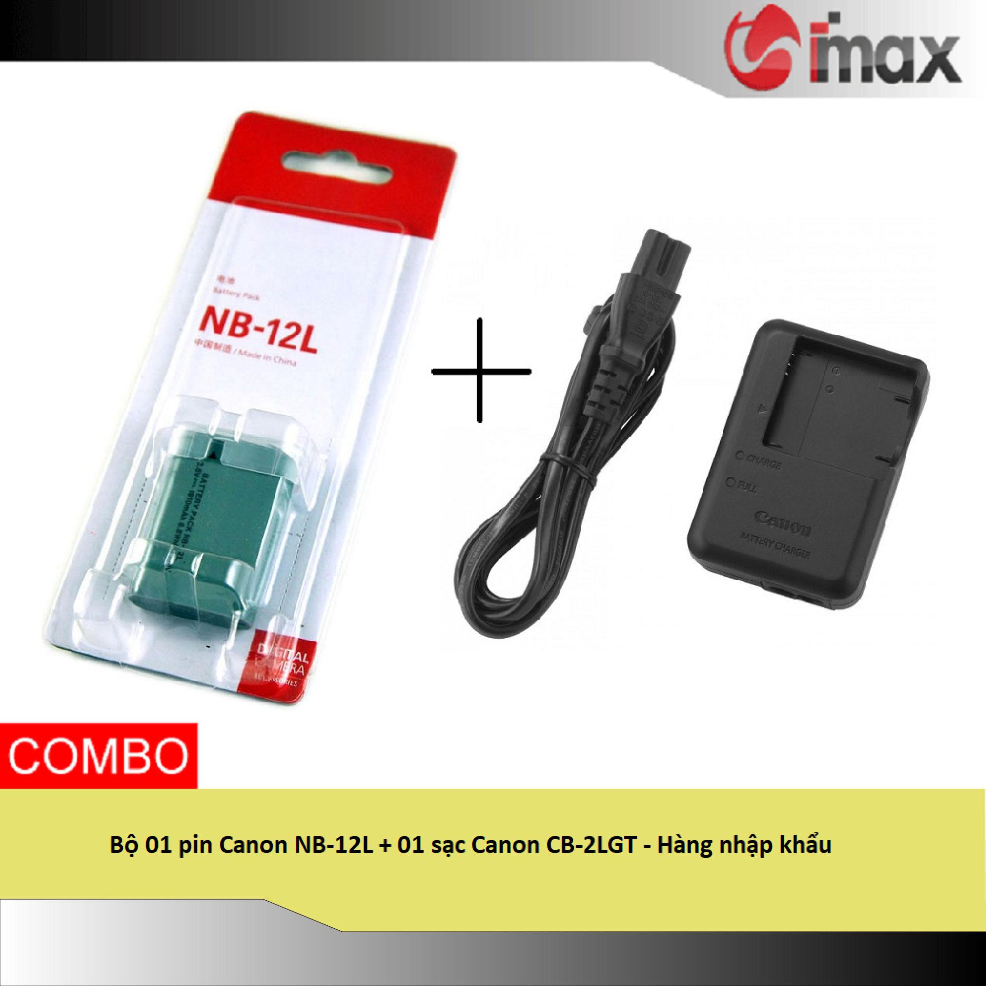 Sạc máy ảnh CB-2LGT (cho pin NB-12L) - Hàng nhập khẩu