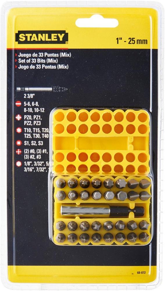 [HCM]33 CHI TIẾT BỘ ĐẦU VÍT STANLEY 68-072