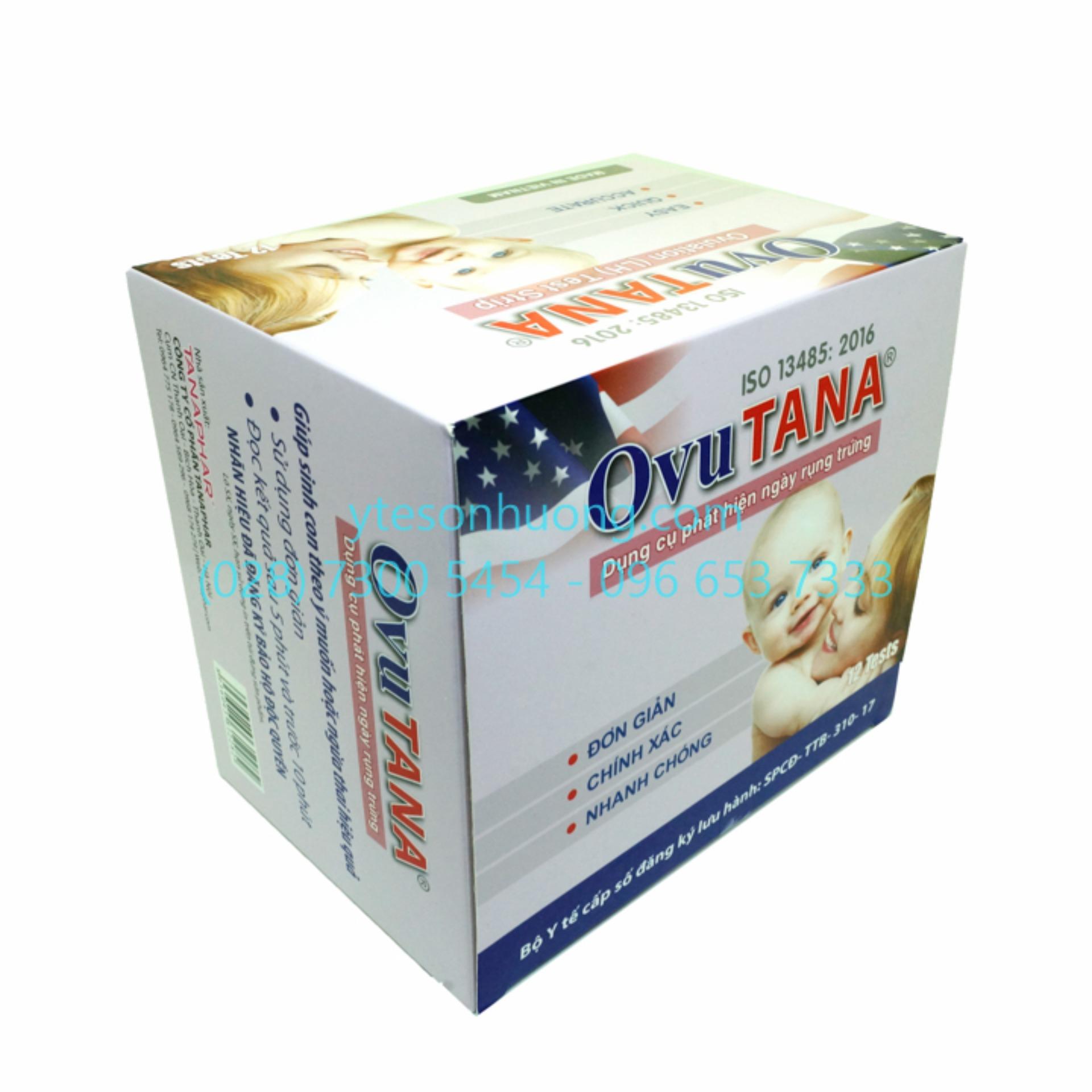 Bộ 10 Que Thử Rụng Trứng OvuTANA