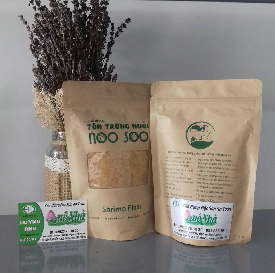 CHÀ BÔNG TÔM TRỨNG MUỐI 200gr