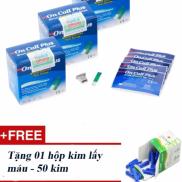 Bộ 2 hộp que thử đường huyết ACON ON