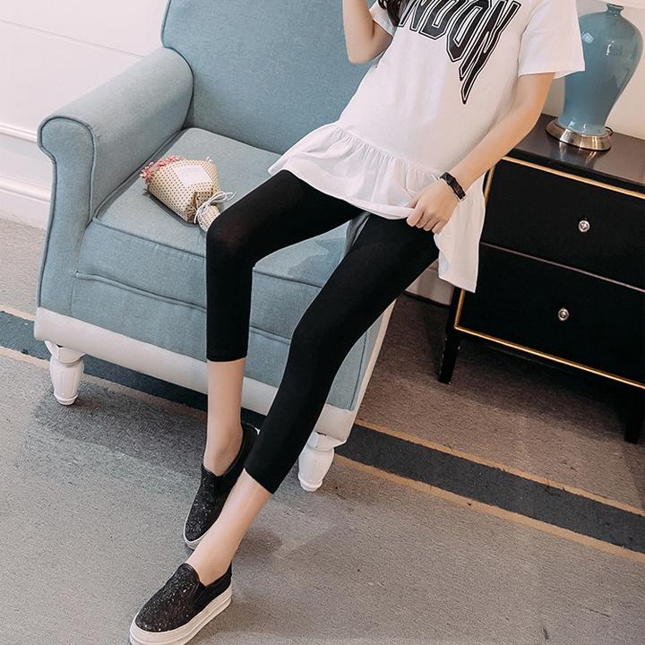 Quần legging bầu lửng