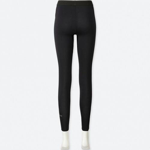 Quần legging thể thao nữ UNIQLO PERFORMANCE SUPPORT TIGHTS - Nhật Bản (Đen)