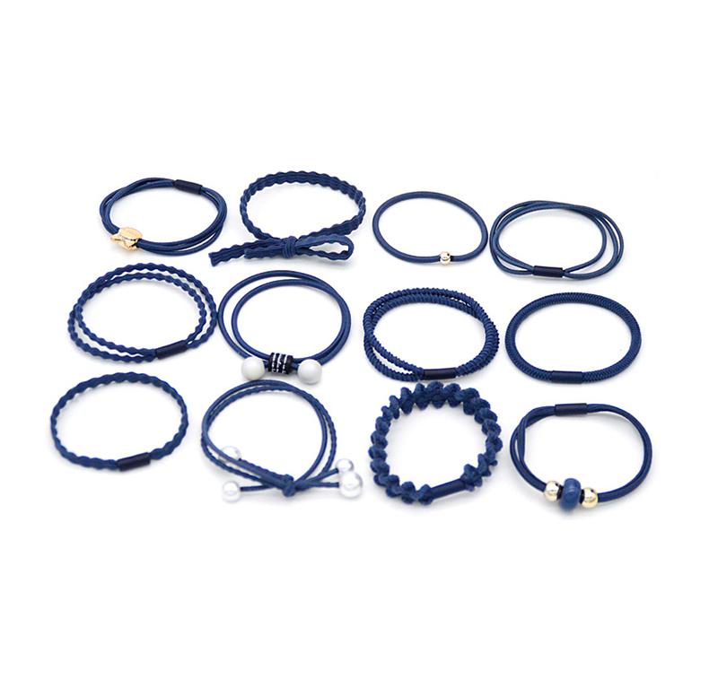 Set chun tóc, cột tóc, dây chun, phụ kiện tóc Hàn Quốc 12 mẫu  GTT1651