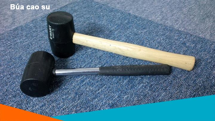 Búa Cao Su Cán Gỗ Chất Lượng Cao