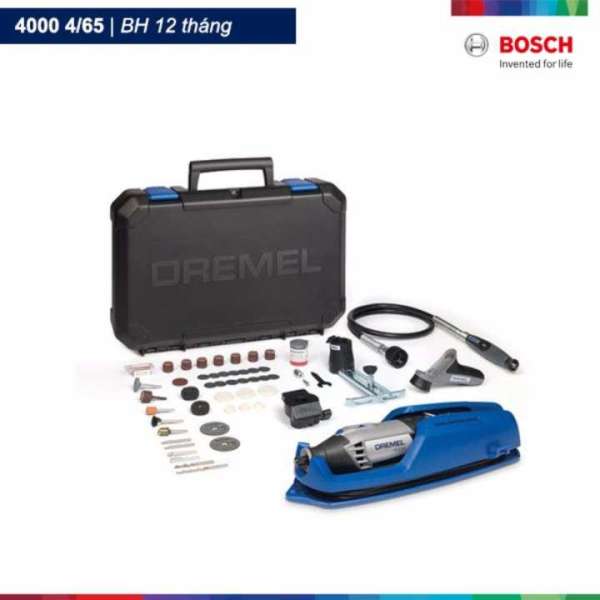 Bộ dụng cụ đa năng Dremel 4000 4/65 (XÁM)