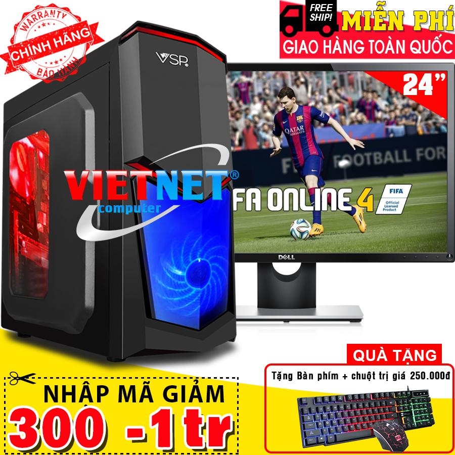 Bộ máy chơi game i5 2400 ram 8gb 1tb + lcd dell 24 inch vietnet