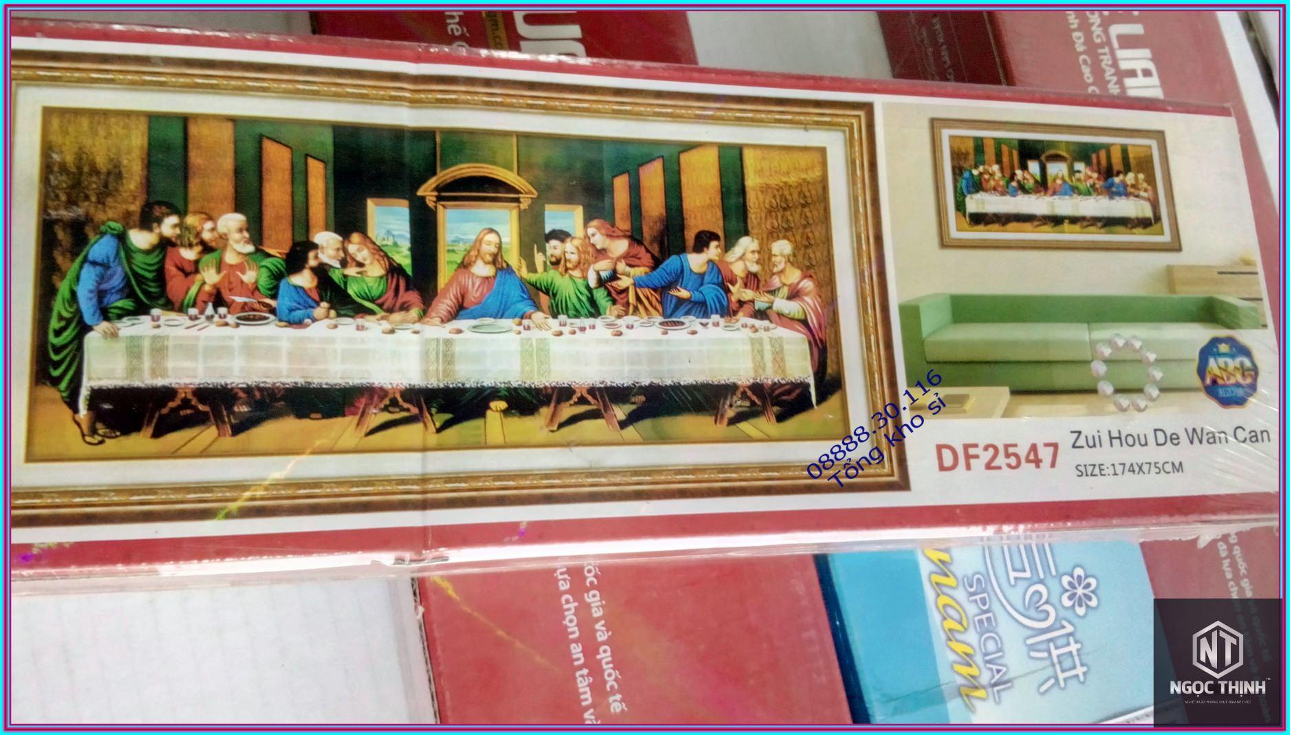 Tranh đính đá bữa tiệc ly DF2547-Ngọc Thịnh