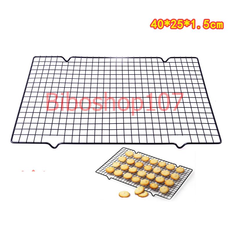 Kệ rack lưới phơi bánh 1 tầng (KT: 25 x 40cm)