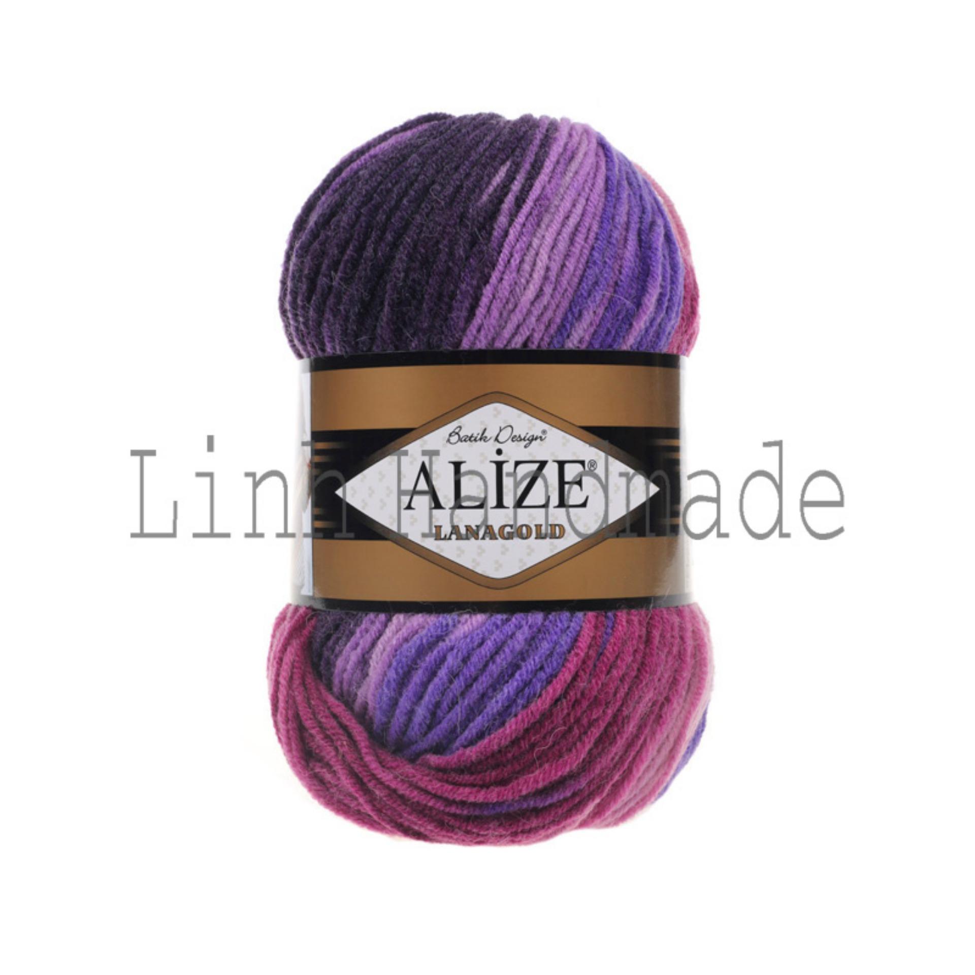 Len Alize Lana Gold Batik 1739