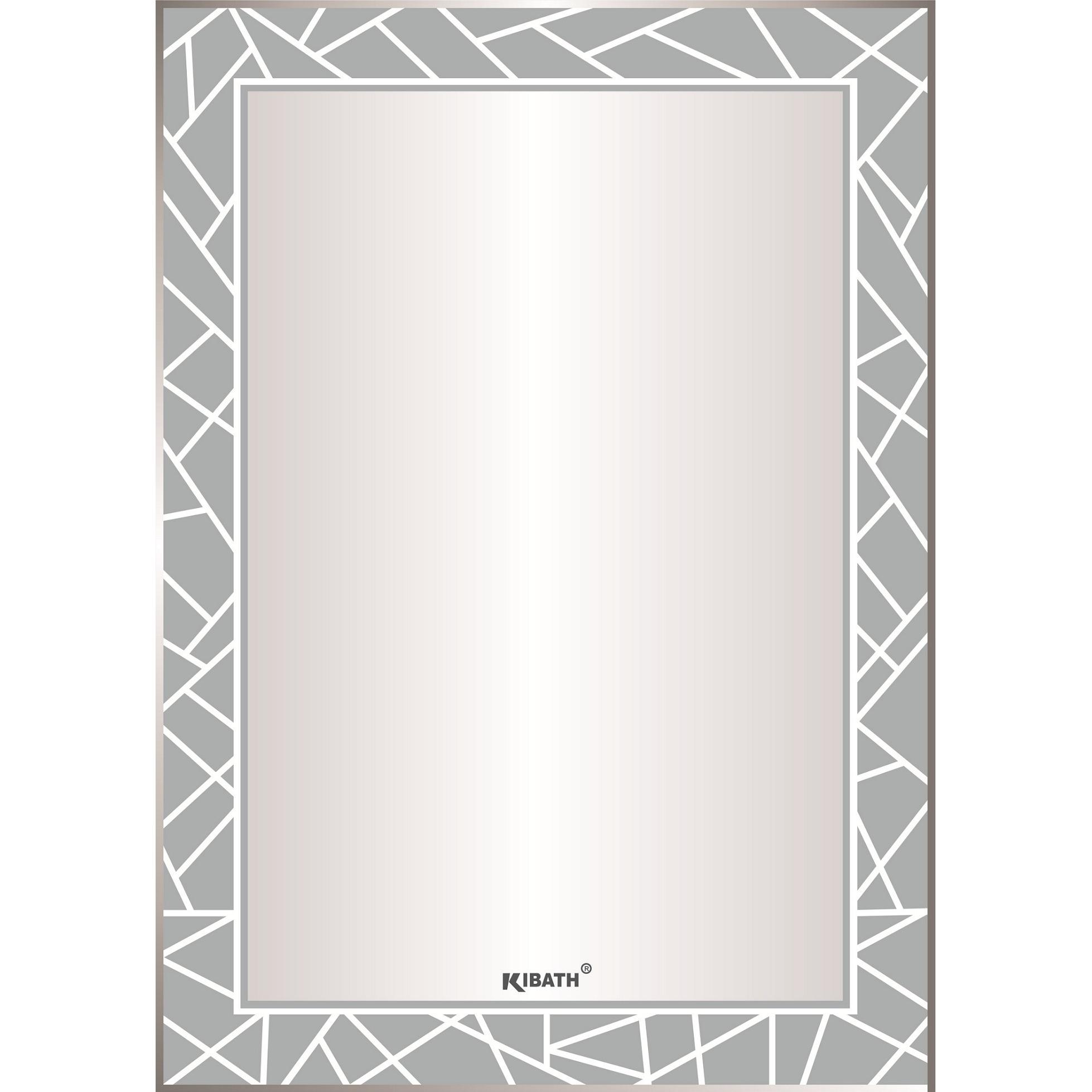 Gương soi pha lê cao cấp KIBATH 102 KT 50x70 cm