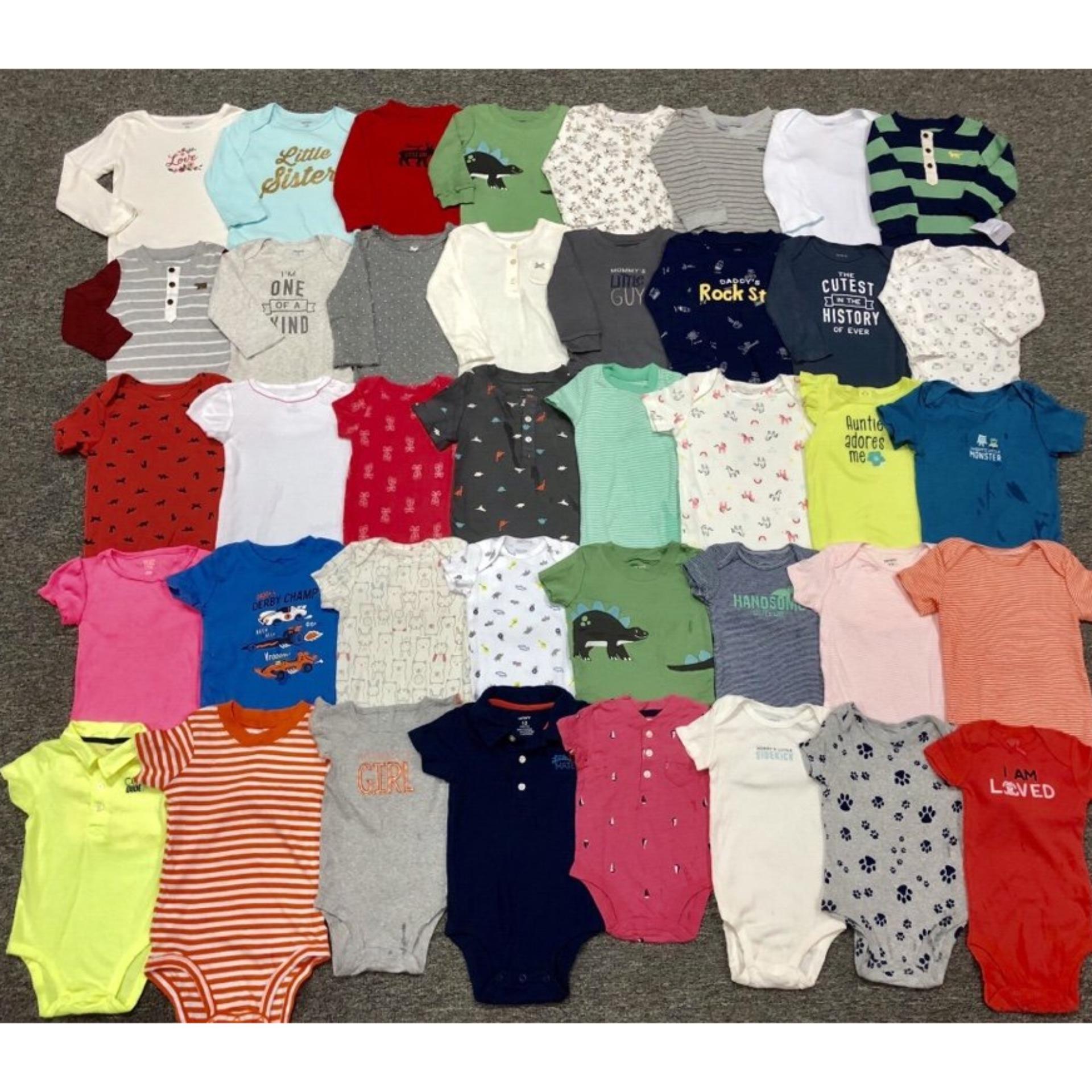 Set 5 áo liền quần bé trai