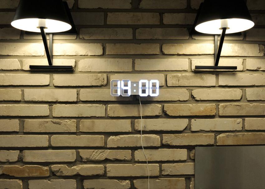 Đồng hồ treo tường, để bàn 3D LED