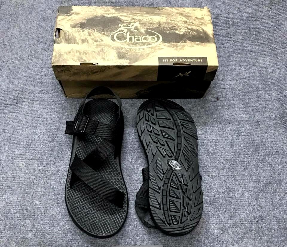 Dép Sandal Chaco Quai Đen Mã D70