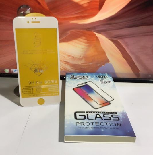 kính cường lực Full màn hình 6D cho iphone 6G/6S (trắng)