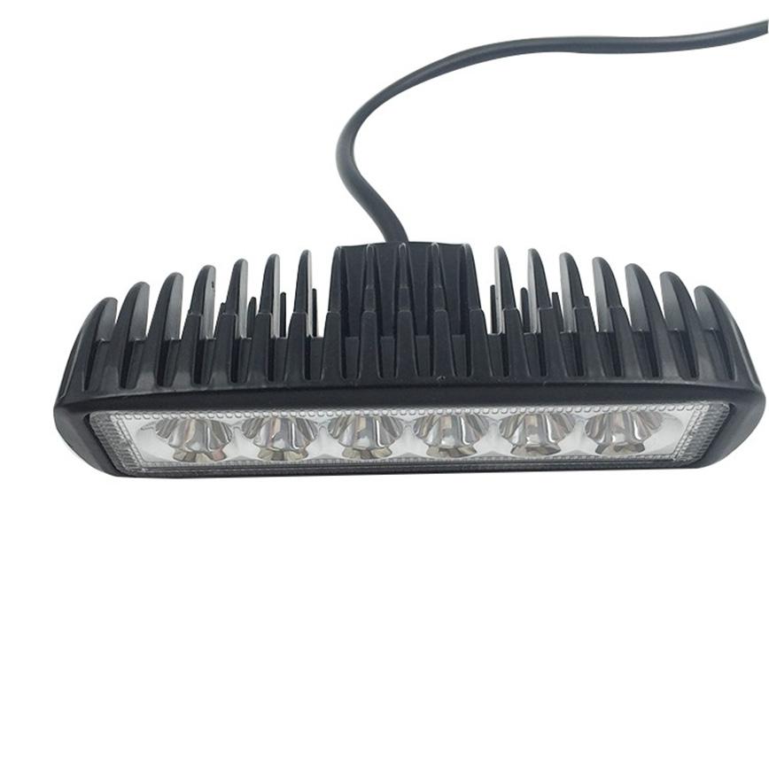 Đèn Led Trợ Sáng 6 Bóng Dài C6 - Trắng (1 chiếc)