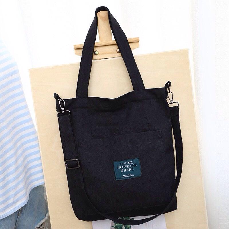 Túi tote nữ, túi vải living hàn quốc cực đẹp
