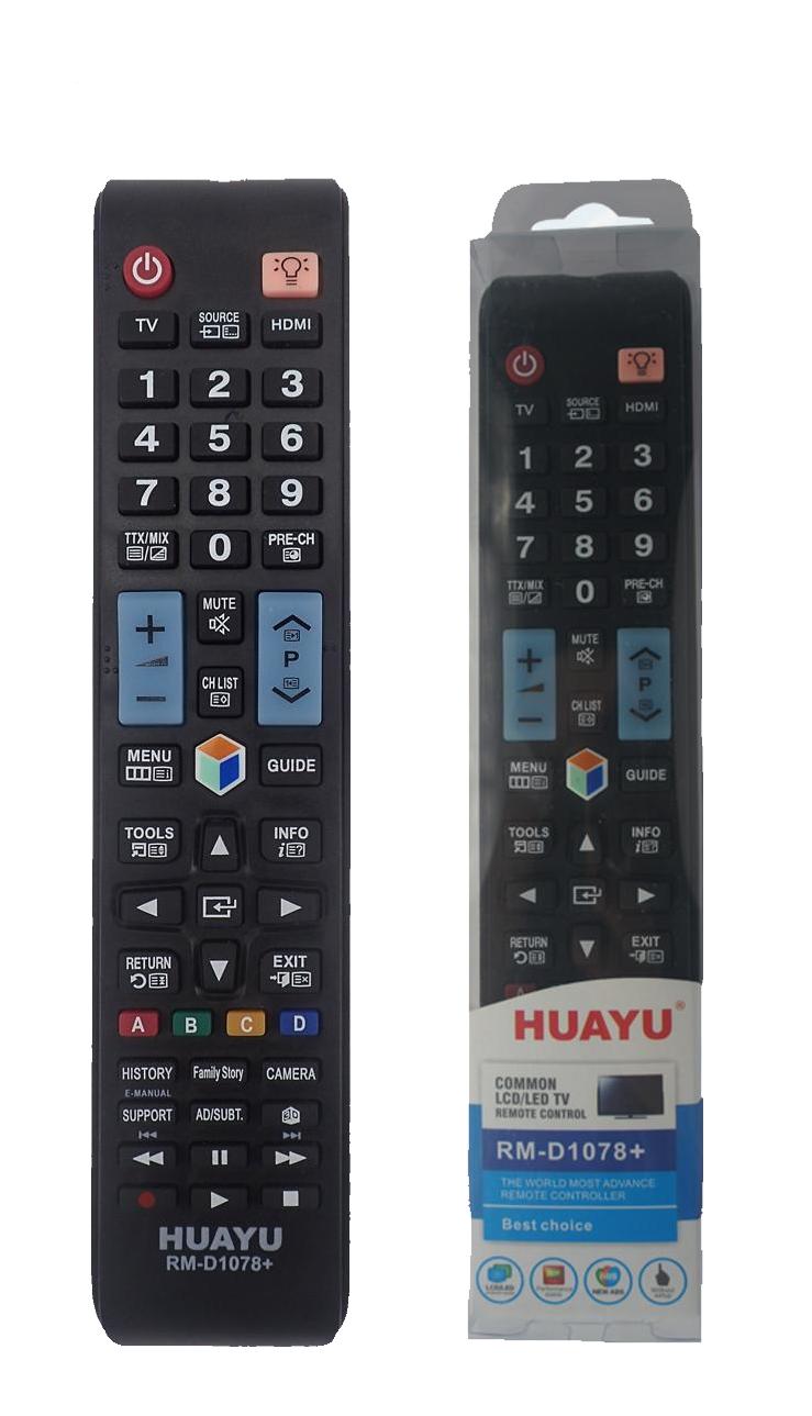 [HCM]REMOTE ĐIỀU KHIỂN TIVI SAMSUNG SMART RM-D1078+ (ĐEN-DÀI)