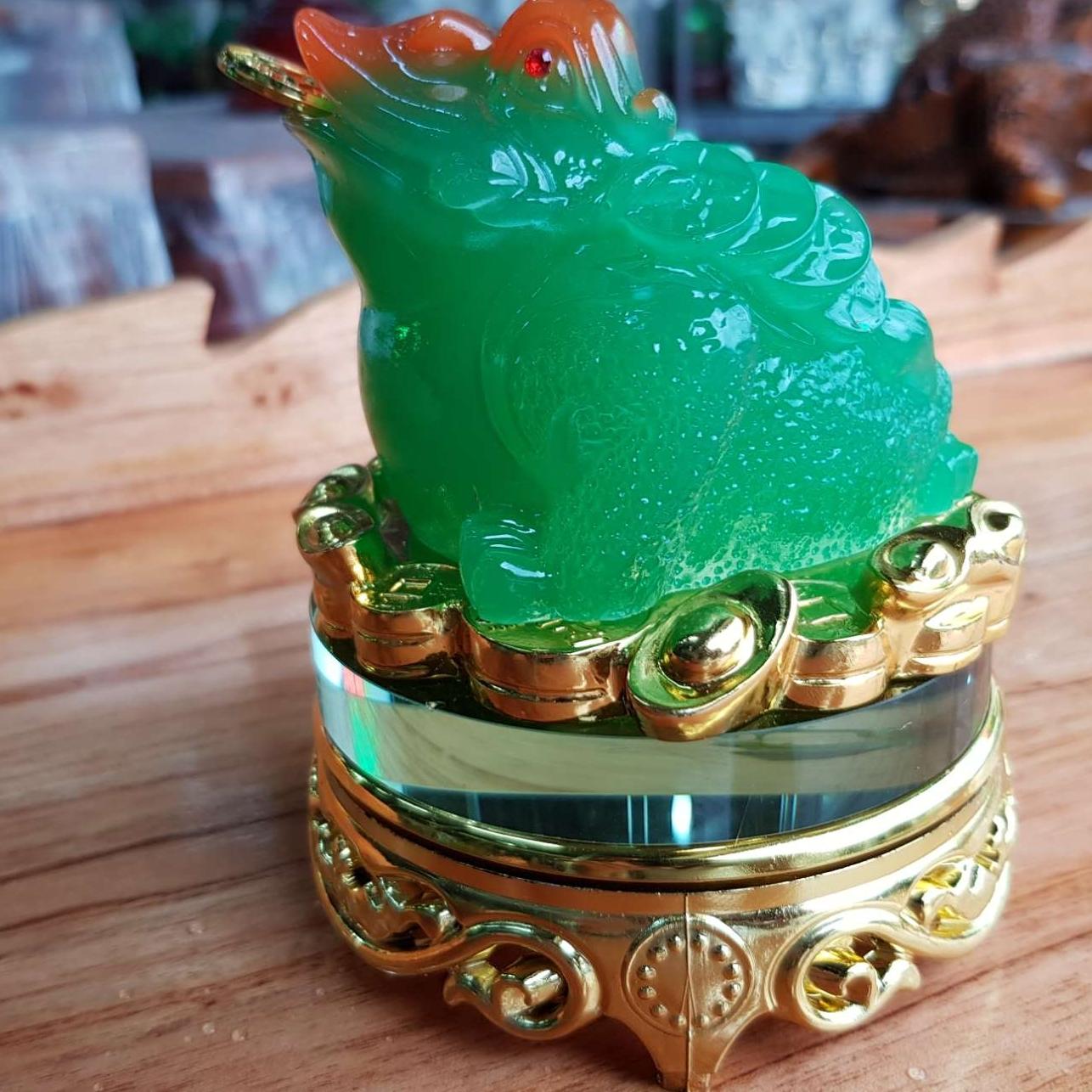 Cóc ngậm tiền phong thủy