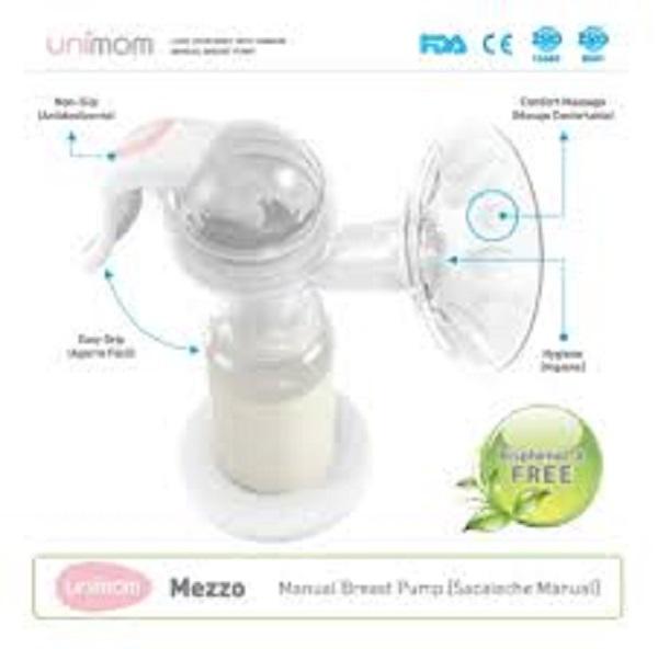 [HCM]Máy hút sữa bằng tay Unimom có maxa silicone