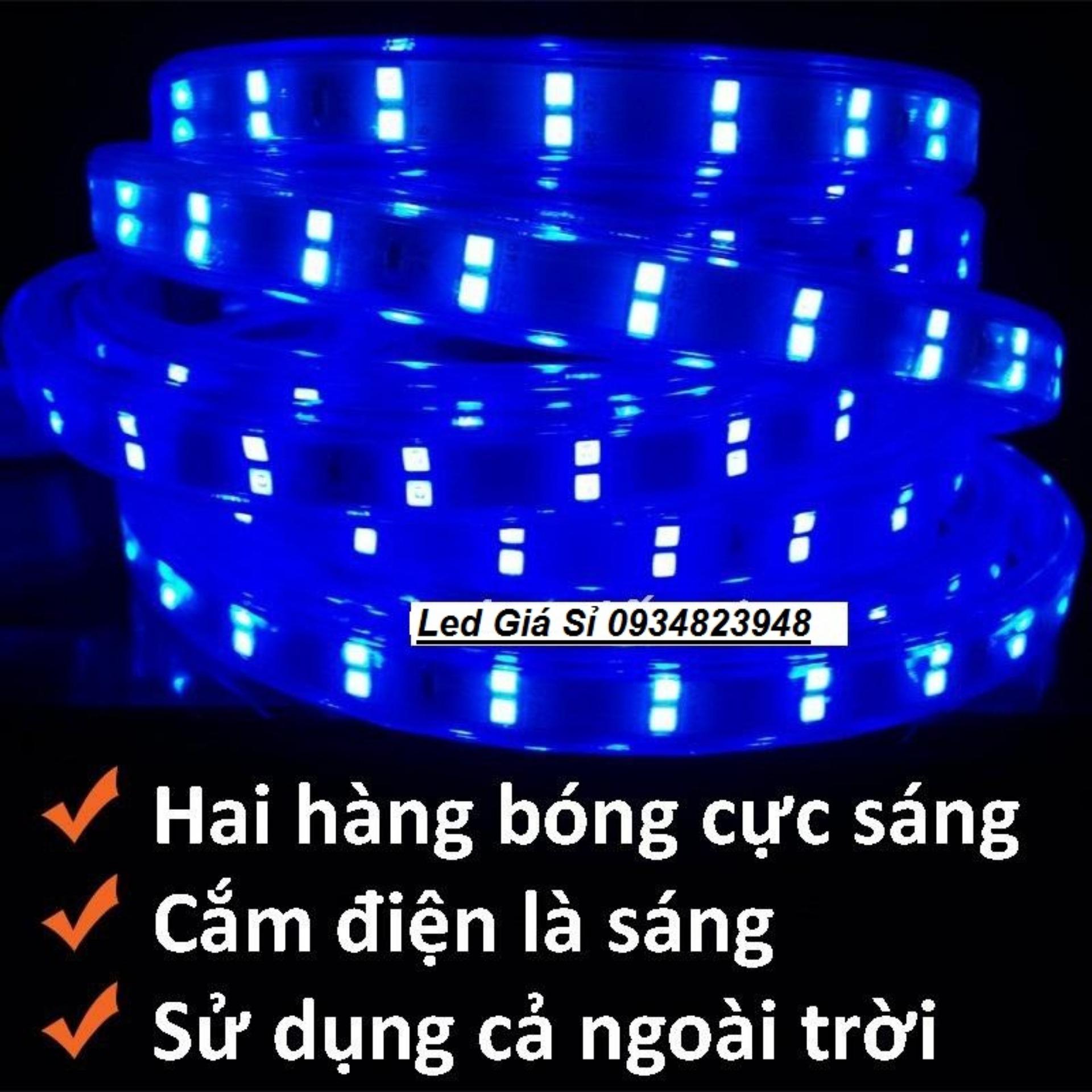 Led dây 2835 - 2 Hàng - 156 CHIP - Cao Cấp - IP65 Chịu nước - Cuộn 100m