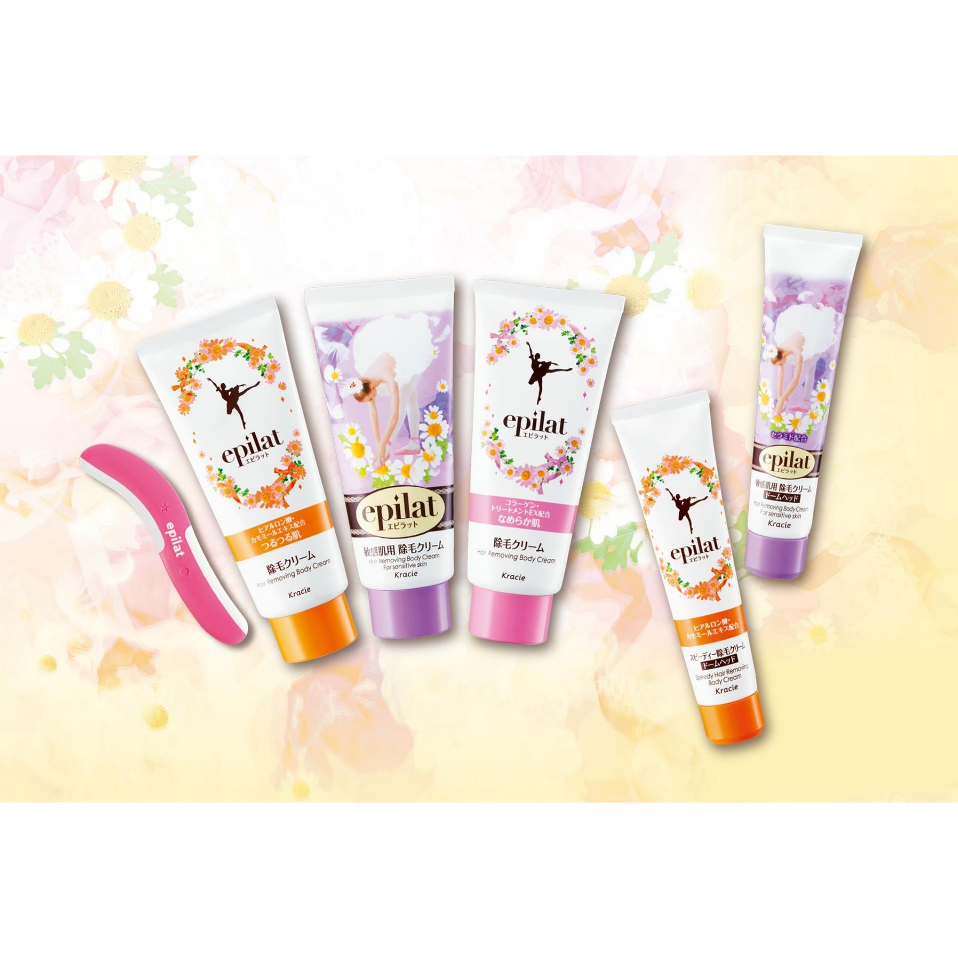 Kem tẩy lông Epilat Kracie 150g (Da thường)