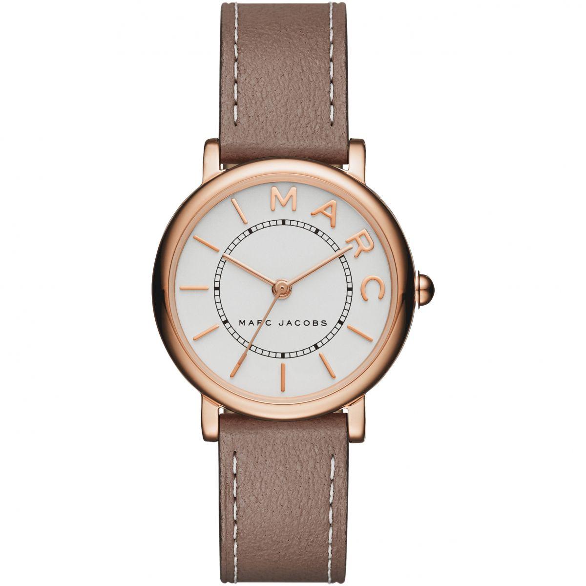 Đồng hồ nữ Marc JaCobs MJ1538 dây da size 28mm (Nâu)