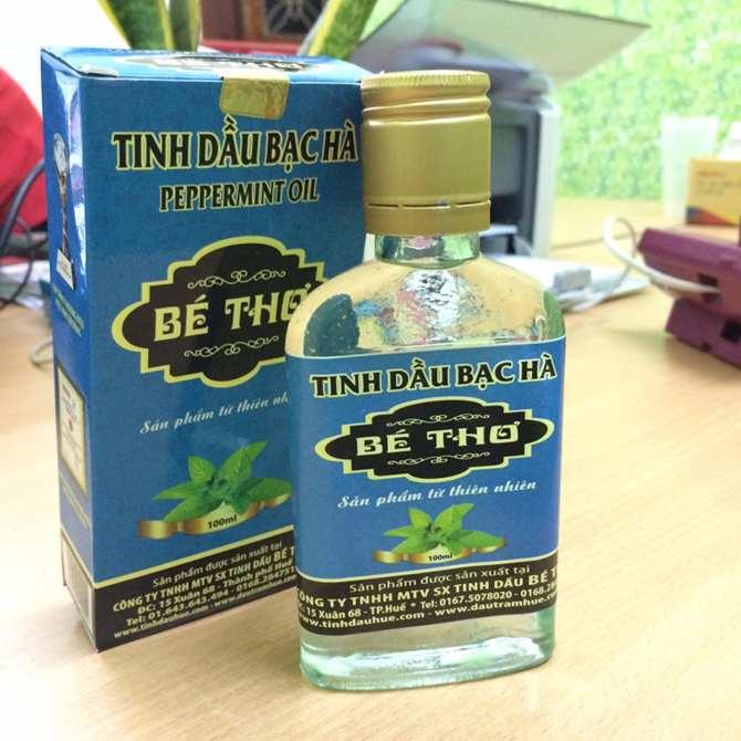Tinh dầu bạc hà Bé Thơ 100ml