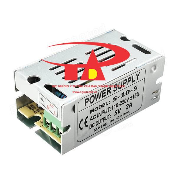 Nguồn tổ ong, nguồn led 5V 2A, 10W (NÊN MUA) loại tốt, giá rẻ, chất lượng, đủ ampe, BH 1 tháng