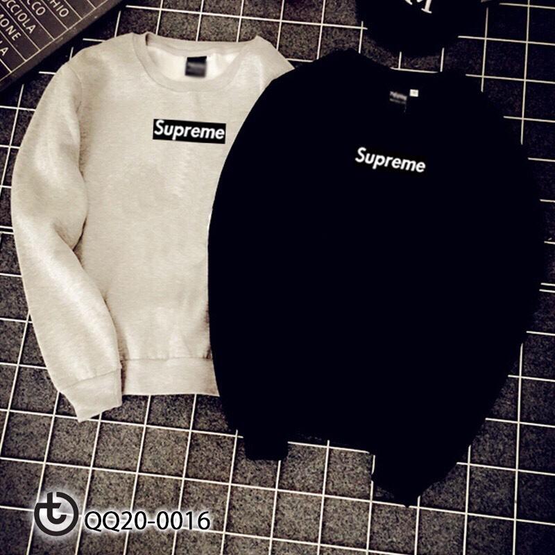 [HCM]Áo Sweater Nam Nữ Hot  Big Size  100kg Vải Nỉ Bông Dày Mịn Cao Cấp _ SW000 98