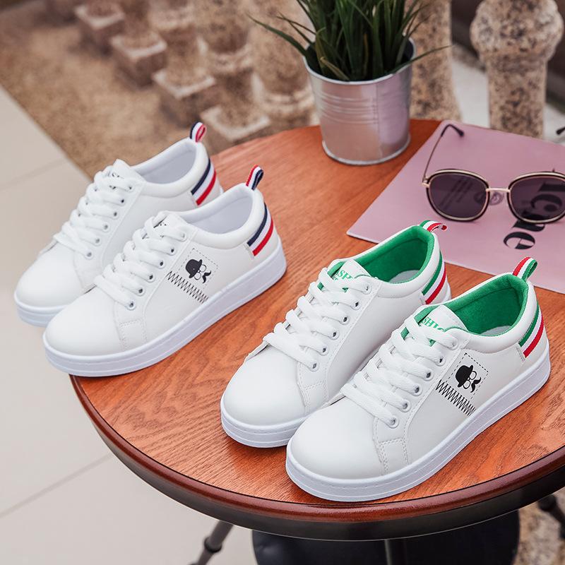 Giày thể thao sneaker nữ gót màu cực hot hit