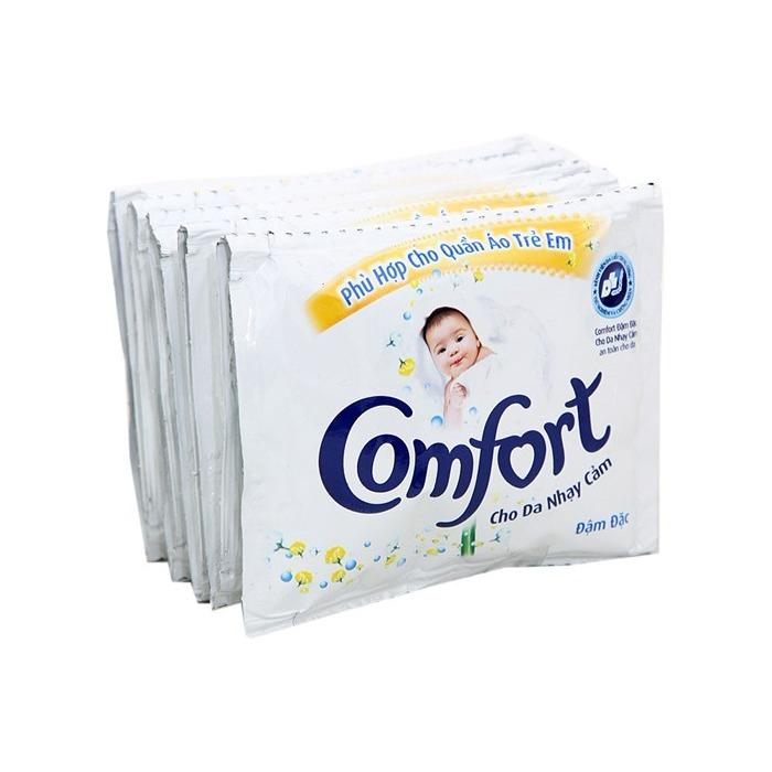 Combo 5 Nước xả Comfort cho gói 20ml (dây 10 gói) Trắng