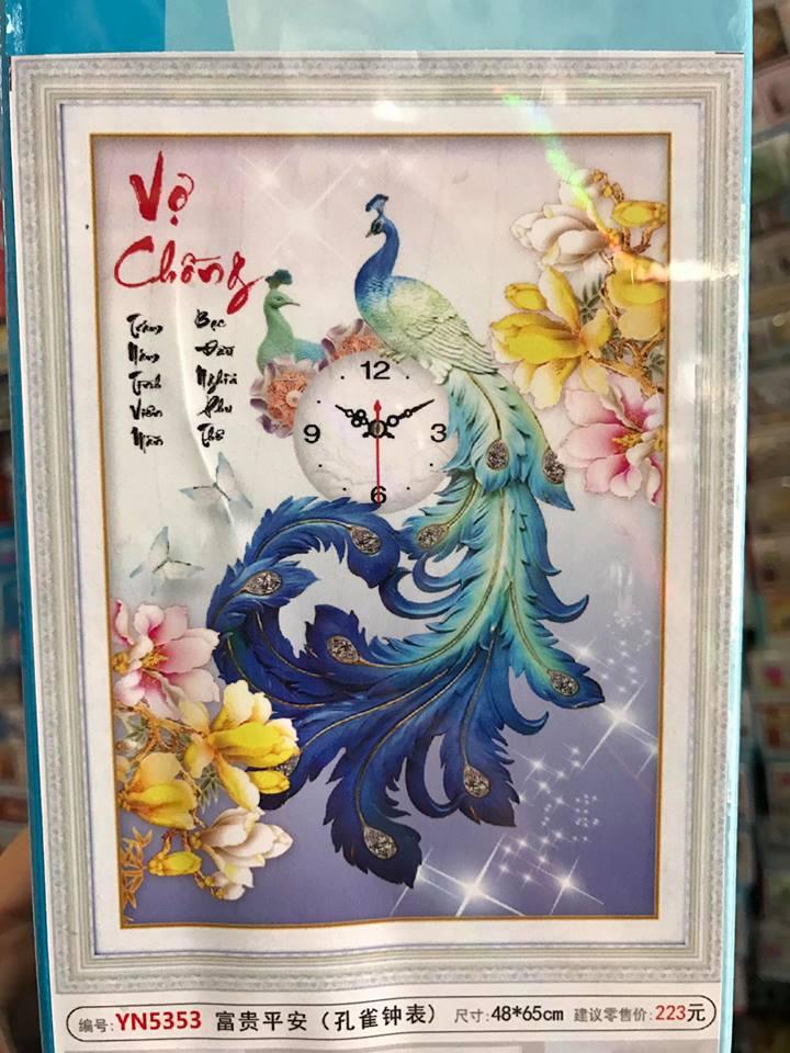 Tranh đính đá vợ chồng yn5353
