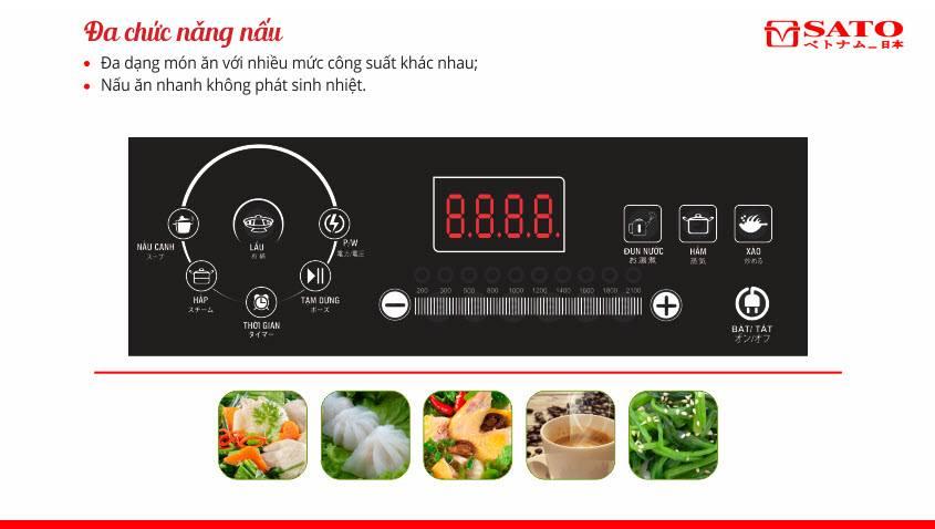 Bếp từ đơn SATO STB 203